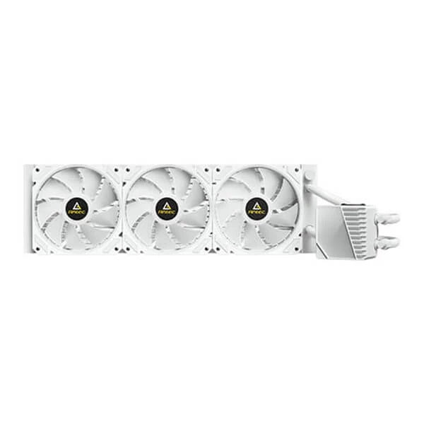 ANTEC SYMPHONY 360mm ARGB WHITE Advanced Liquid CPU Cooler, PWM LED Fan, PTFE Tubing, LGA 115x, 1200, 2011-v3, 2066, AM4, AM3+ FMx, TR4, 3 Yrs