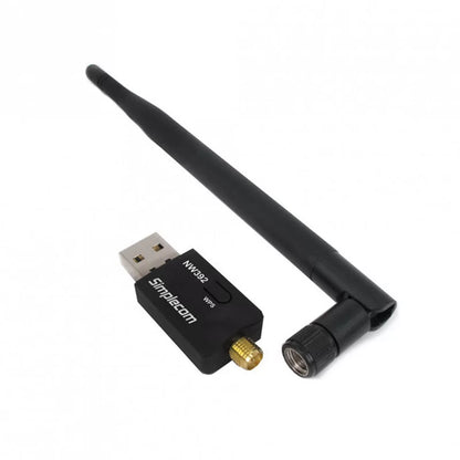 SIMPLECOM NW611 AC600 WiFi Dual Band USB Adapter with 5dBi High Gain Antenna