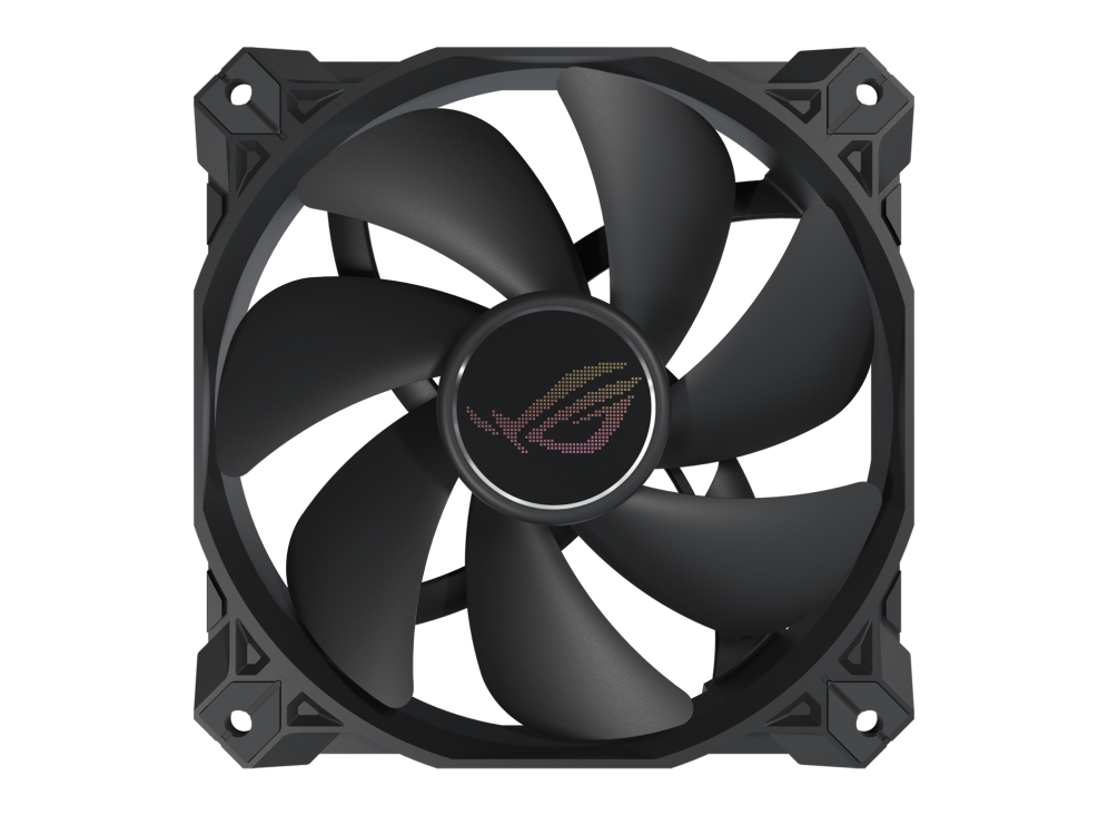 ASUS ROG STRIX XF120 4-Pin PWM Fan for PC Case/Radiator/CPU Cooling 120x120x25 Whisper Quiet Anti Vibration