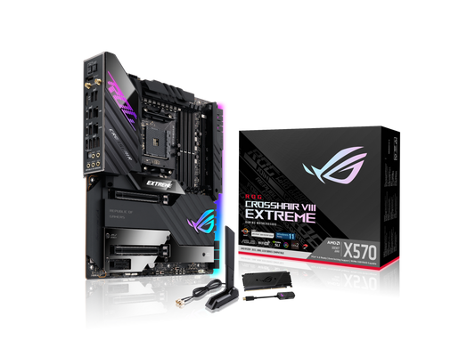 ASUS ROG Crosshair VIII Extreme AMD X570 EATX Gaming Motherboard