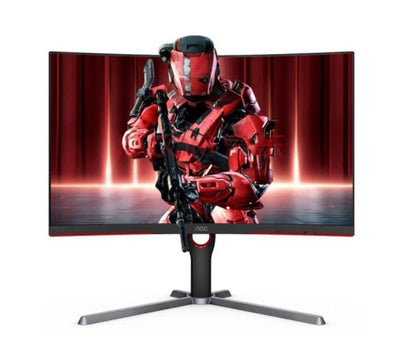 AOC 27" Curved VA QHD Gaming Monitor - 165Hz, 1ms, 1000R, FreeSync Premium, HDR10, VESA Mount