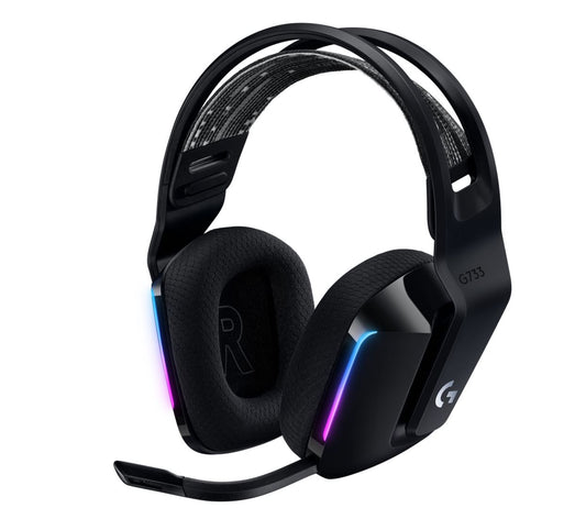 Logitech G733 Lightspeed Wireless RGB Gaming Headset Black