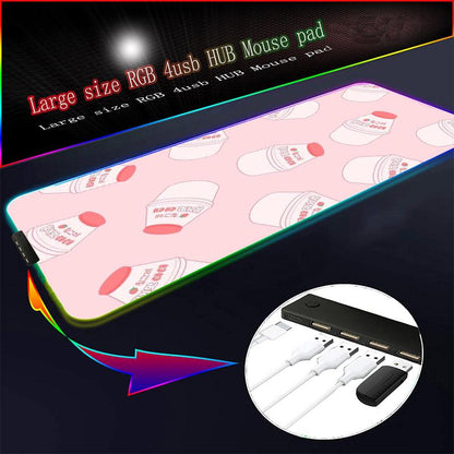 LED Gaming Mouse Pad Large