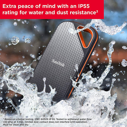 SanDisk 2TB Extreme PRO Portable SSD V2 (SDSSDE81-2T00-G25)