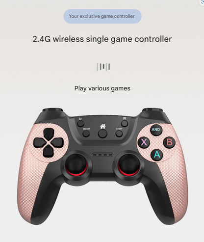 Blue 2.4G Wireless Game Controller - Bluetooth Controller for Android Phones, PC, and Gaming Consoles