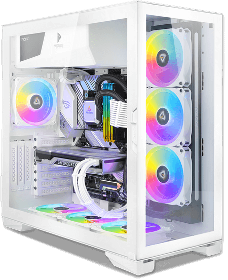 Antec P120 Crystal White ATX/E-ATX Gaming Case