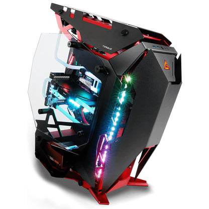 ANTEC Torque Black Red Open Frame Case, Mid Tower, E-ATX